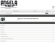 Tablet Screenshot of angela.com